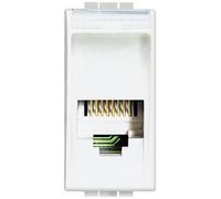 Bticino Living Light Presa Telefonica connettore RJ11 (4/6) tipo K10 N4258/11N