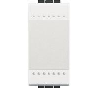 Bticino Living Light Pulsante Bianco Unipolare Basculante N4005N