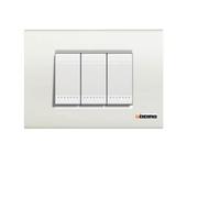 BTICINO LIVING LIGHT QUADRA PLACCA 25-LNA4803BI 23-LNA4804BI 6-LNA4807BI