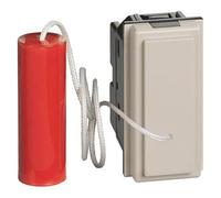 Pulsante a tirante Bticino Living Now 1P 10A colore sabbia KM4033