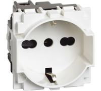 Presa Schuko Bticino Living Now 10/16A colore bianca KW4140A16