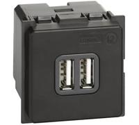 Caricatore doppio USB Bticino Living Now tipo A 3A K4285C2