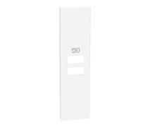 Cover 1 modulo per caricatori USB colore bianco Bticino living now kw13c