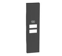 Cover 1 modulo per caricatori USB colore NERO Bticino living now kG13C