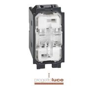 BTICINO LIVING NOW K4027 COMMUTATORE DOPPIO TASTO 1-0-2 10A