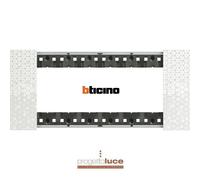 BTICINO LIVING NOW KA4806MW PLACCA 6 MODULI POSTI EFFETTO PIXEL