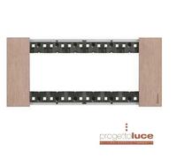Placca Bticino Living Now 6 Moduli colore Rame KA4806ZM