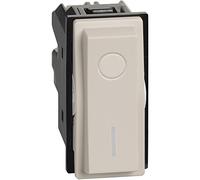 Living Now - Interruttore 2P 16AX sabbia - KM4002