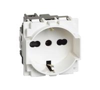 BTicino Living Now KW4140A16 Presa P40 UNEL e Bipasso Bianco