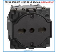 Bticino Living Now Nero Placca Supporto Presa USB Spia Led Cover Pulsante moduli