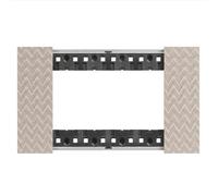Bticino Living NOW Placca 504 4P Moduli OPTIC KA4804MM