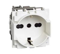 BTicino Living NOW Presa bianca 2P+T 10/16A 250Vac Unel Schuko - KW4140A16