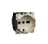 BTicino Living NOW Presa CHAMPAGNE 2P+T 10/16A 250Vac Unel Schuko - KC4140A16