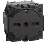 Bticino Living NOW presa flat 16A Tedesca nera KG4140A16F