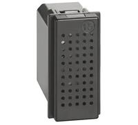 Suoneria in Bronzo Bticino Living Now 12V 8V Nera K4351V12