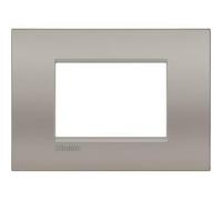 Placca 3 posti Sabbia Bticino Living Air LNC4803SB