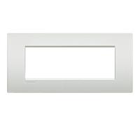 Bticino Livinglight placca AIR 7 moduli bianco perla LNC4807PR
