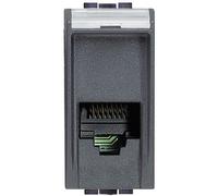 BTicino Livinglight connettore RJ11 antracite Antracite
