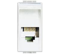 BTicino Livinglight connettore RJ11 K10 bianco Bianco