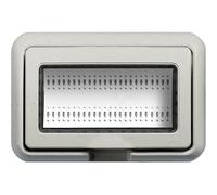 Bticino placca stagna IP55 bianco Linvinglight 4 moduli 24604N