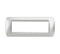Bticino Livinglight International placca 7 moduli grigio tech L4807TE