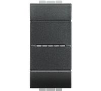 Bticino Livinglight invertitore ax 16A 1m grigio Grigio