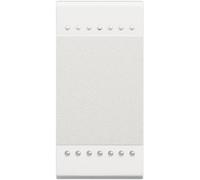 BTicino Livinglight invertitore illuminabile 1P bianco