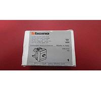Connettore jack audio 3,5 mm livinglight 1 modulo bianco ip40