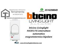 Bticino Livinglight interruttore automatico 10A N4301/10