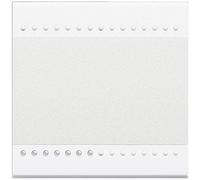 Copritasto Bticino illuminabile a 2 moduli N4915M2N