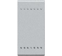 Copritasto Bticino living light neutro 1 modulo grigio NT4915N