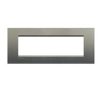 BTicino Livinglight Placca, 7 Moduli, Forma Rettangolare, Avenue
