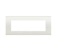 Bticino Livinglight placca 7 moduli quadra bianco LNA4807BI