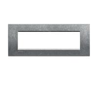 Bticino Livinglight placca 7 moduli quadra colore native LNA4807NA