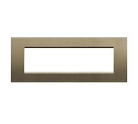 Bticino Livinglight placca 7 moduli quadra colore square LNA4807SQ