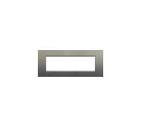 BTicino Livinglight Placca, 7 Moduli, Forma Rettangolare, Avenue