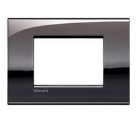 Living Light - Placca 3P Peltro - LNC4803PT
