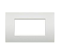 Bticino Livinglight placca AIR 4 moduli bianco perla LNC4804PR