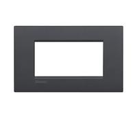 Bticino Livinglight placca AIR 4 moduli grigio antracite LNC4804AR