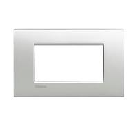 Bticino Livinglight placca AIR 4 moduli grigio tech LNC4804TE