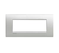 Bticino Livinglight placca AIR 7 moduli grigio tech LNC4807TE