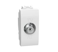 Presa TV coassiale passante Bticino LivingLight 14dB 1 Modulo Bianca N4202P14N