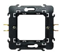 Bticino SL4702G/1F Livinglight Supporto con 2 Moduli, 71 X 71 cm, Fissaggio con Graffette, Multicolore