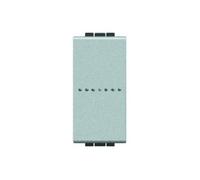 BTICINO LIVINGLIGHT TECH INVERTITORE 1 POLO 16A ASSIALE GRIGIO NT4054