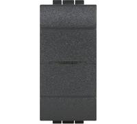 Bticino LN4003CWI Comando Luci Wireless Connesso Livinglight, per Accendere le Luci, Spegnerle e Regolarne l'Intensità con lo Smartphone o con Alexa, Siri e Google Home, 1 Posto