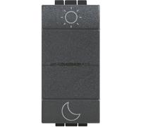 Comando Scenari Wireless Notte&Giorno Bticino LivingLight a Batteria Antracite LN4574CWI