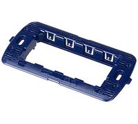 Bticino LN4704 Supporto 4 moduli per Placche tonde, Blu [Versione Per Il Professionista]