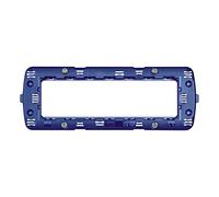 Bticino Supporto scatola plastica LivingLight LN4707 – 7 moduli – Blu