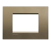 Bticino LNA4803SQ Placca 3 Posti Living Light Square