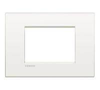 BTicino LNC4803BN Livinglight Air Placca 3 Moduli, Bianco